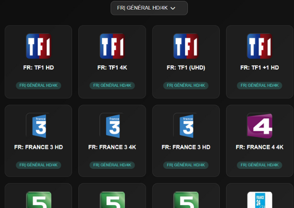 IPTV Web Player